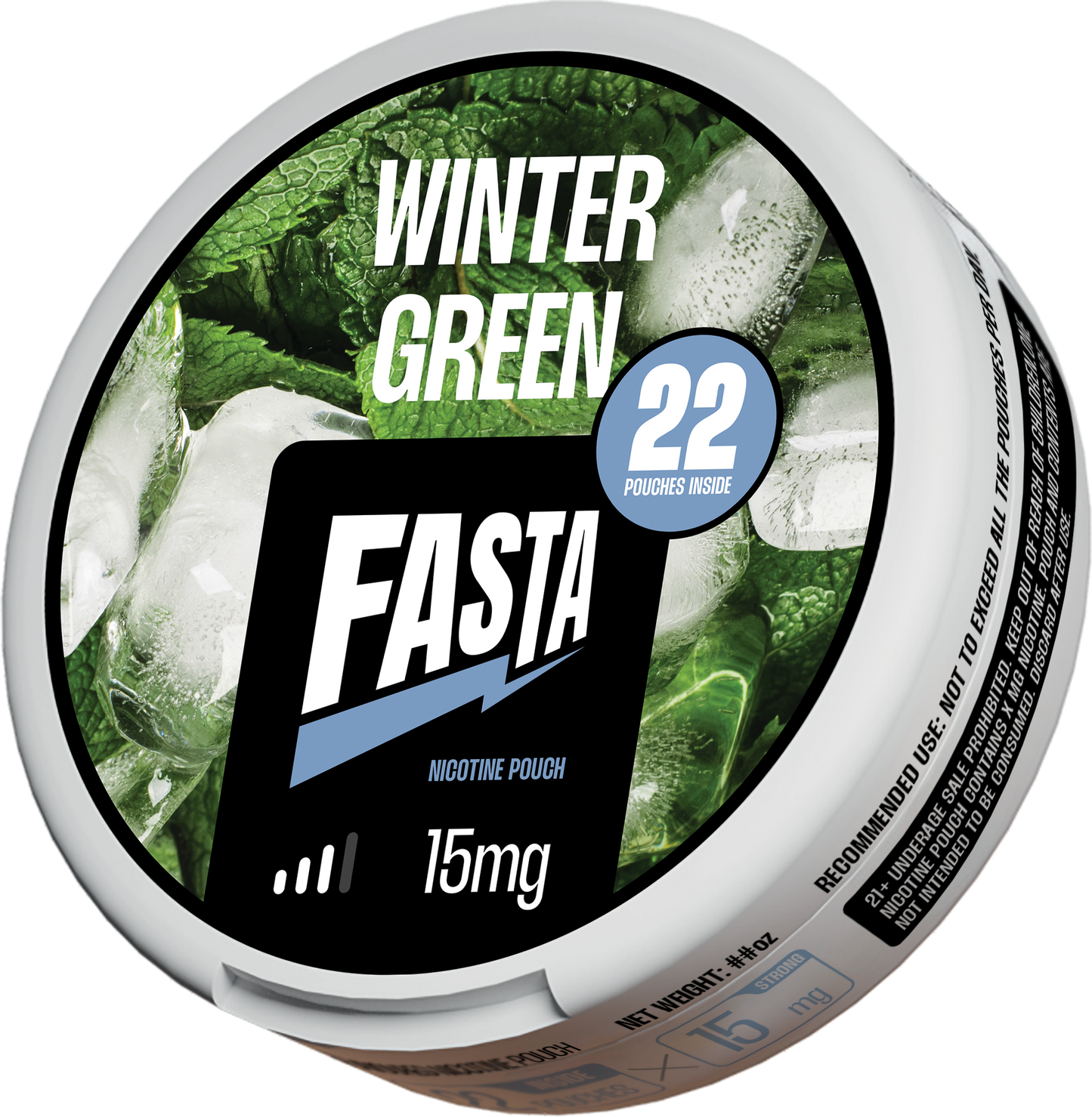 Fasta Nicotine Pouch - Winter Green - 15mg