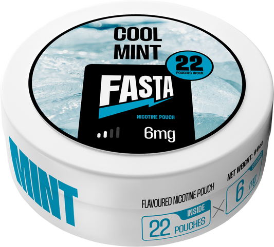 Fasta Nicotine Pouch - Cool Mint - 6mg