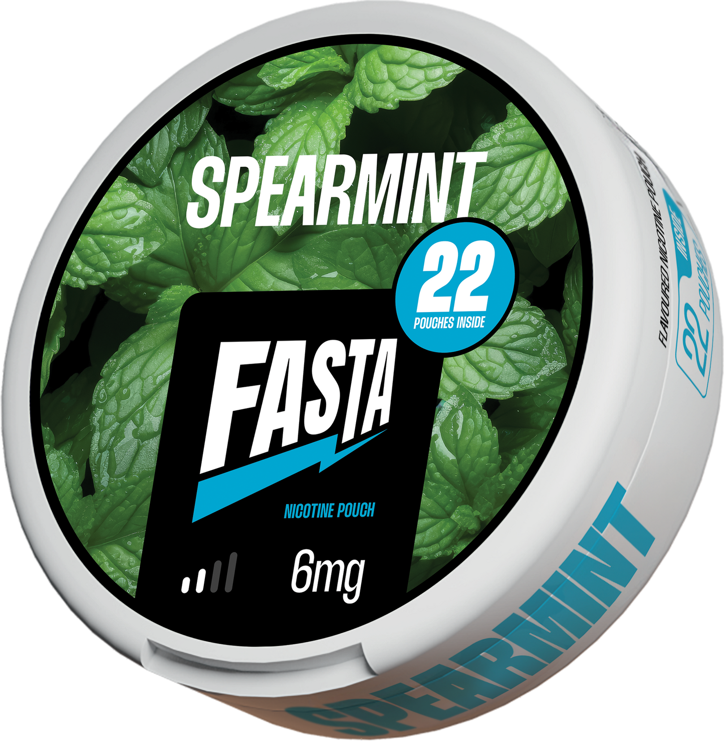 Fasta Nicotine Pouch - Spearmint - 6mg