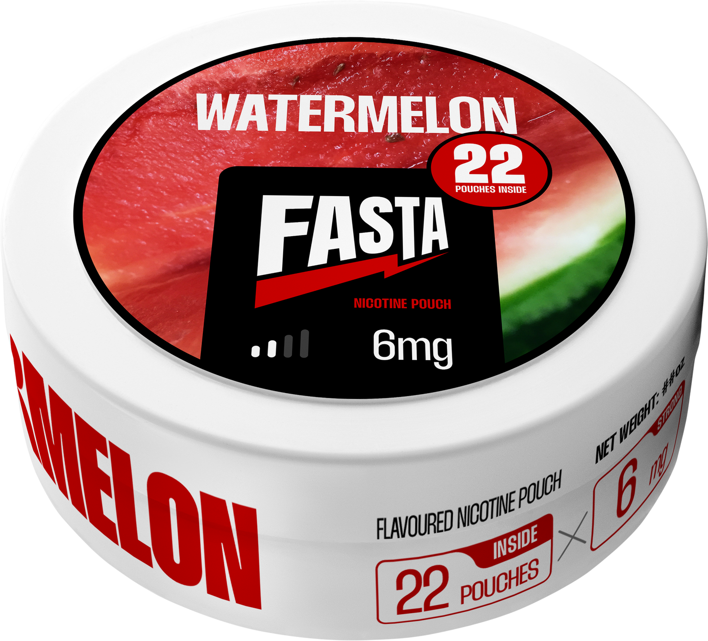 Fasta Nicotine Pouch - Watermelon- 6mg